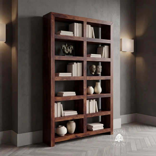 Biblioteki drewniane nowoczesne